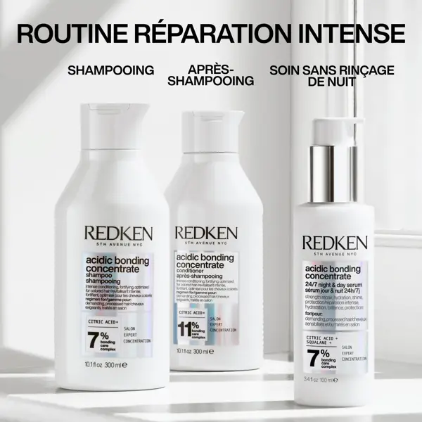 Redken Acidic Bonding Concentrate Sérum jour & nuit réparateur pour cheveux abimés