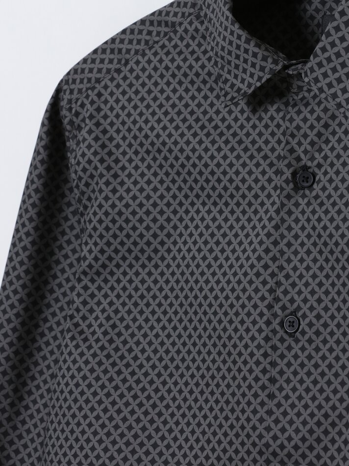 Camisa estampada - Preta