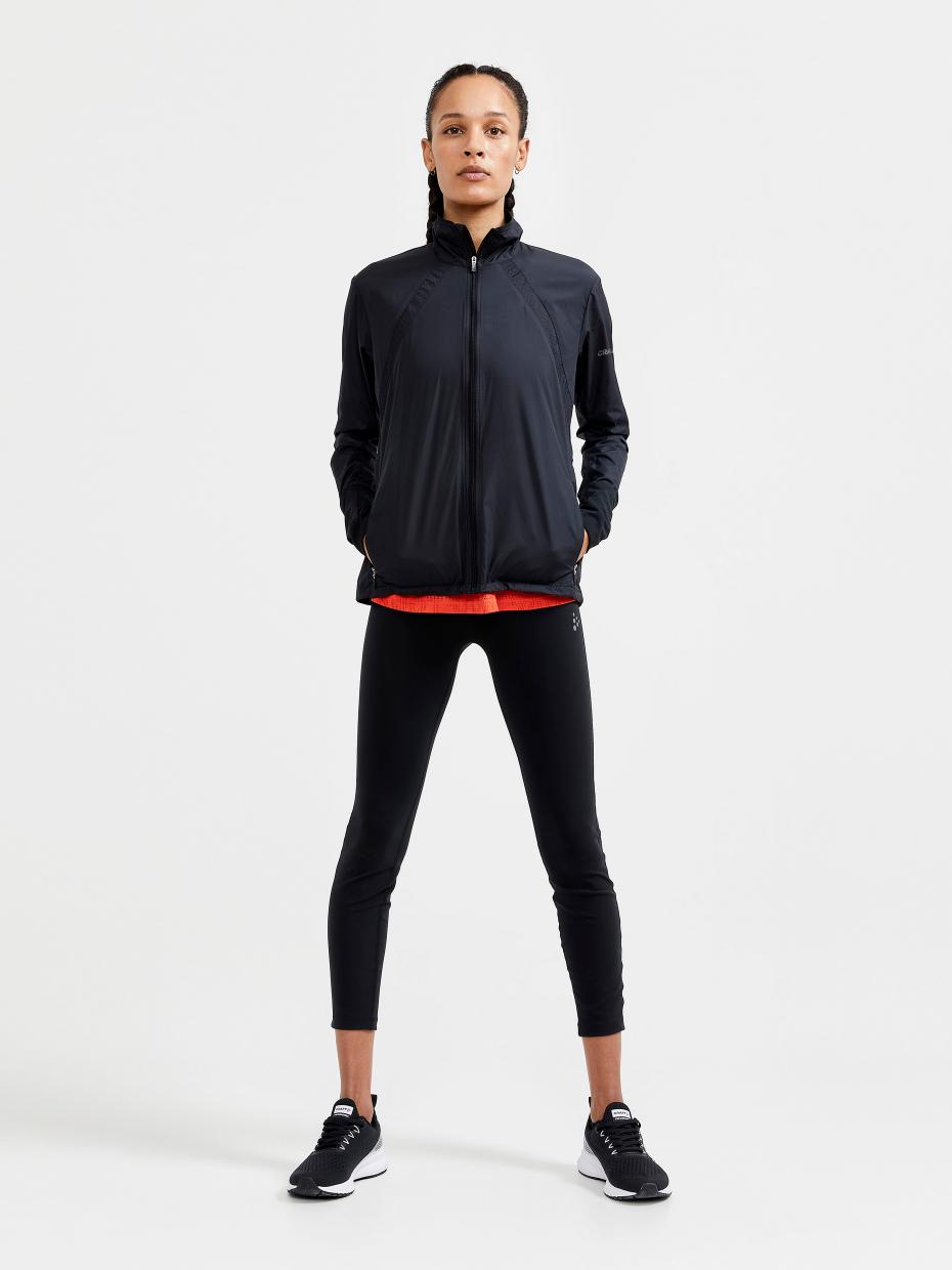 Craft Adv Essence Wind Jacket Womens Black