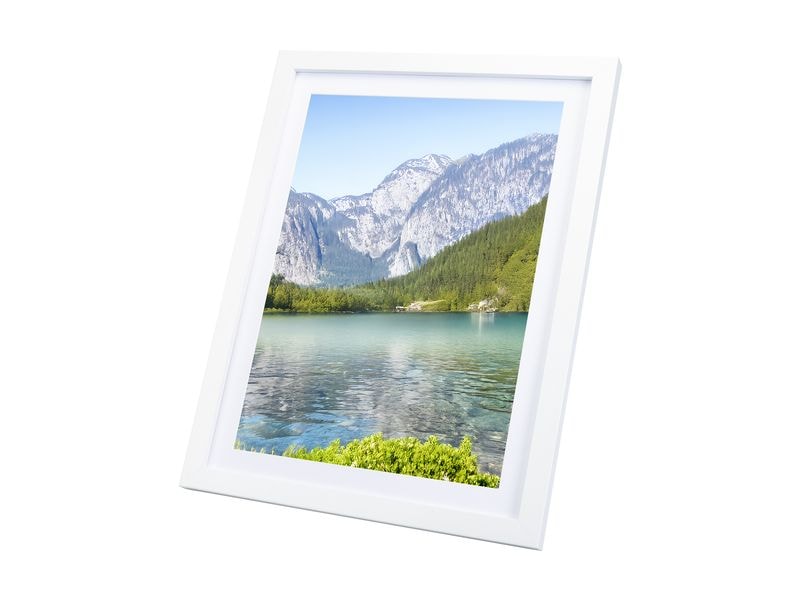 COCON Bilderrahmen 8er-Set, Weiss Fotorahmen in vier Grössen