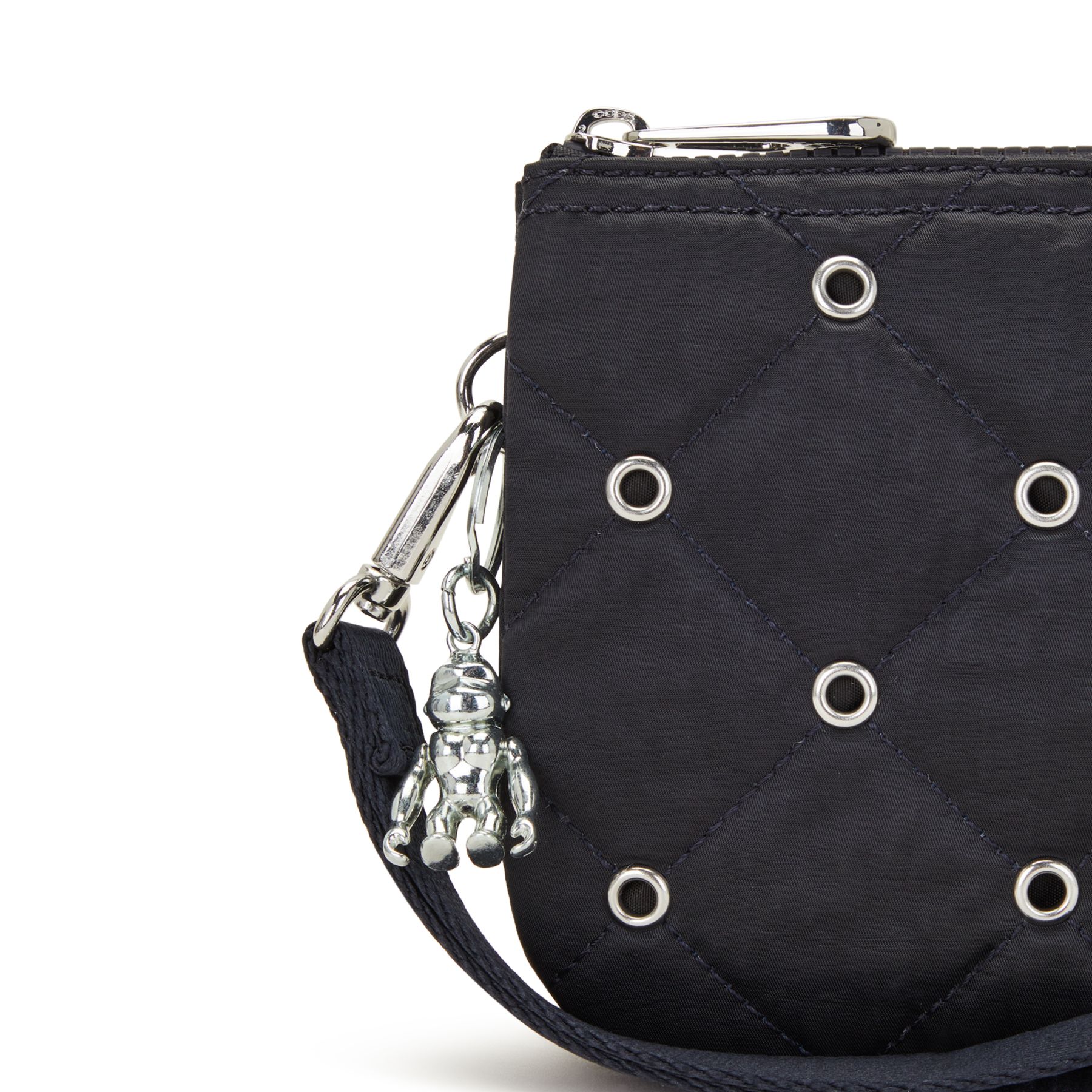 CREATIVITY XL Très grande pochette multifonction avec 3 poches - Eyelet Black