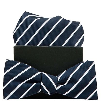 Grønt Butterfly m. Lommet?rkl?de - Mel Stripe - Navy/White