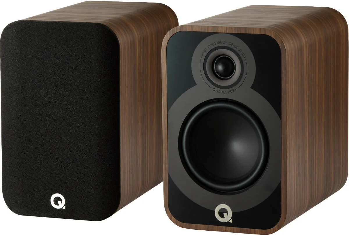 Q Acoustics 5020 Bois de rose (la paire) Enceintes bibliothèque