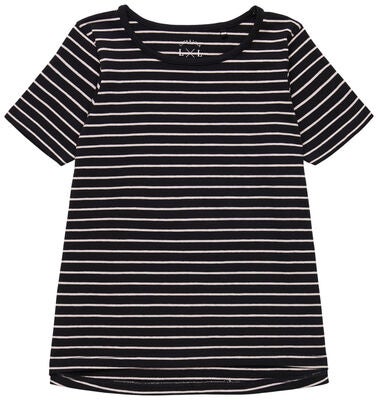 Luca & Lola Malena Topp 2-pack, Black/Pink Stripes