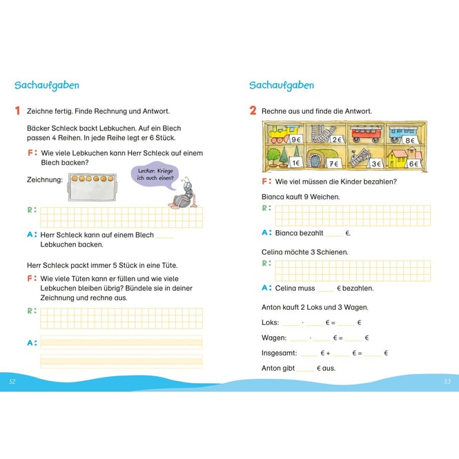 Fit fürs... Einmaleins - Mein Übungsheft - 2.Klasse