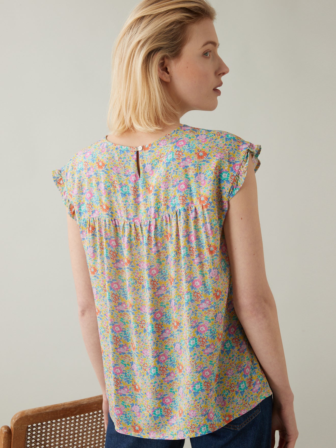 Top femme tissu Liberty - Limited Collection