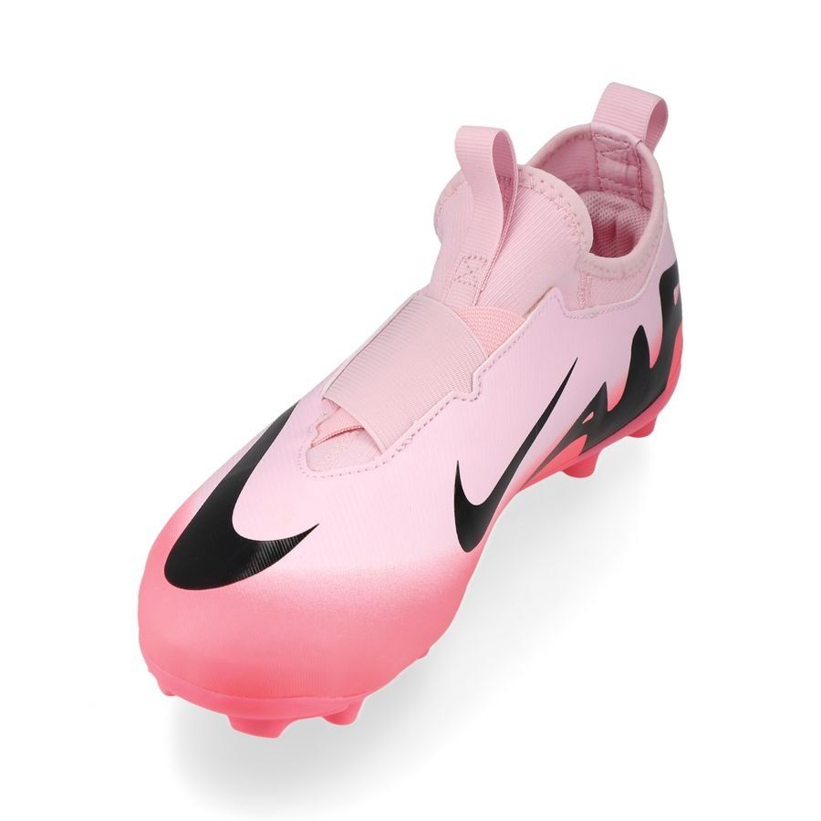 Nike Air Zoom Mercurial Vapor 15 Academy MG Mad Brilliance - Rose/Noir Enfant