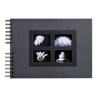 Exacompta Passion - Album photo à spirale 32 x 22 cm - noir