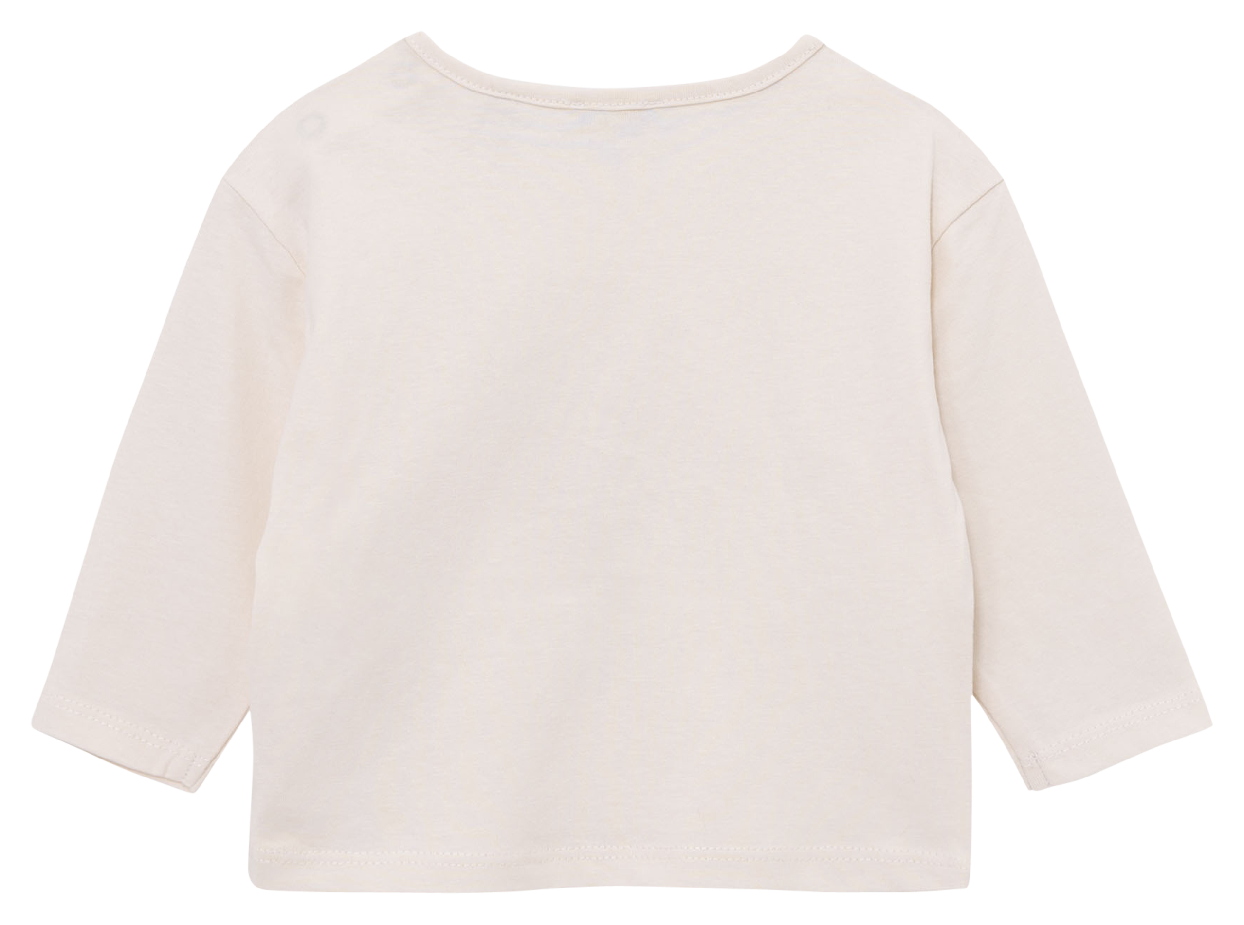 Tee-shirt droit col rond en coton | Blanc
