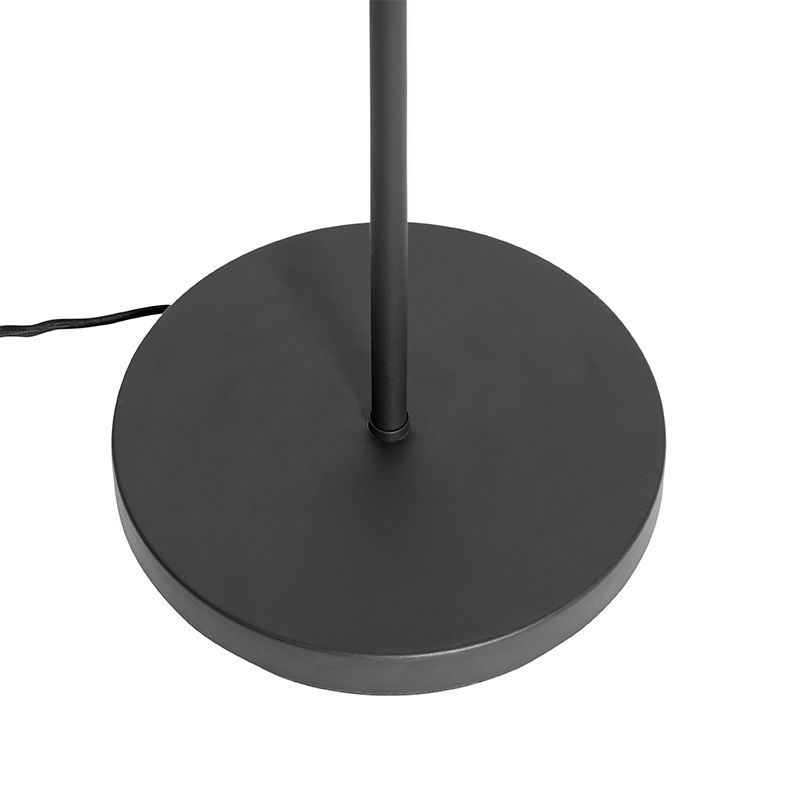 Industriële vloerlamp zwart 23 cm - Margarita