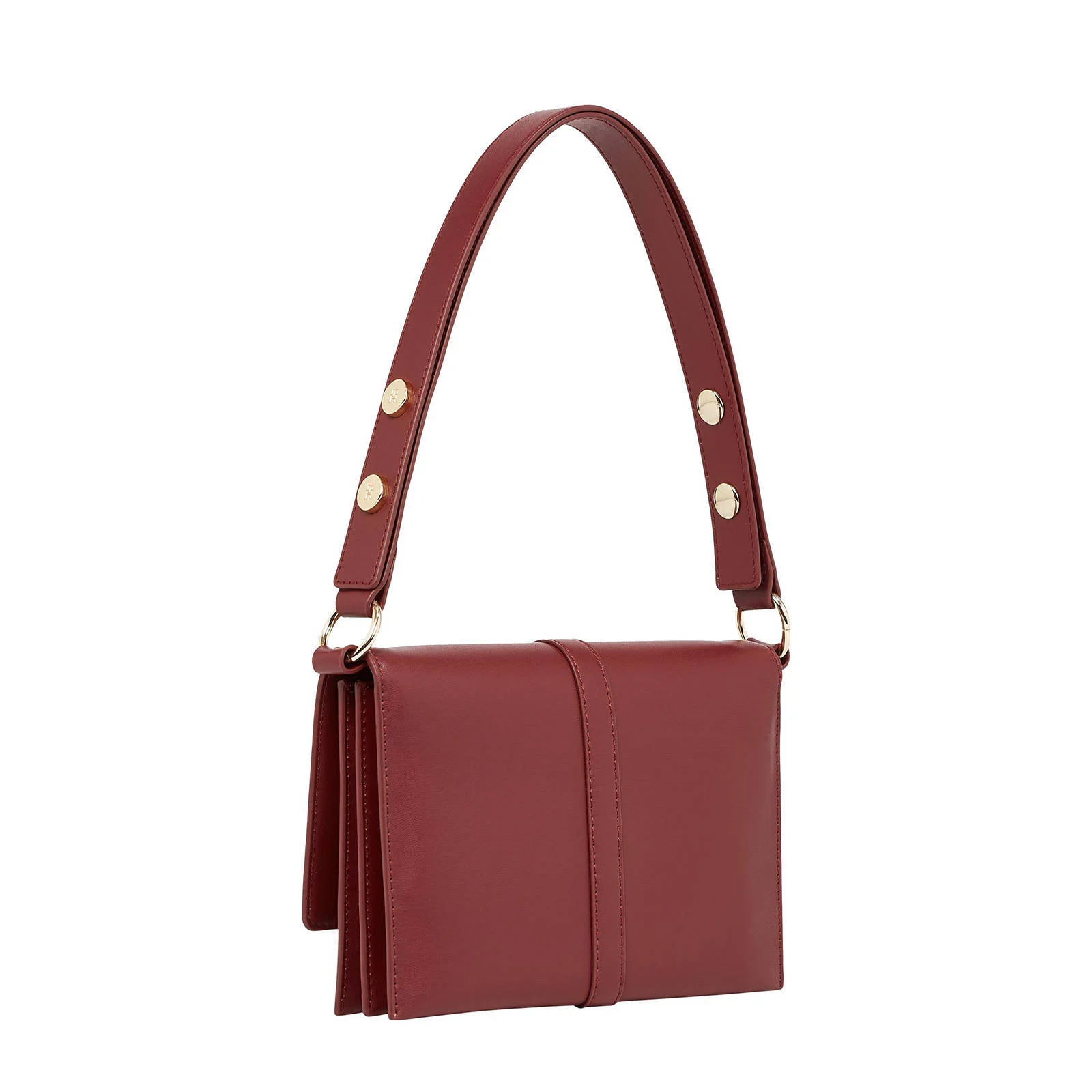 Tommy Hilfiger schoudertas TH Heritage donkerrood