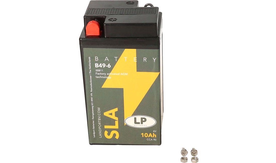 Batteri LP 6V-10Ah AGM, R50 62-69