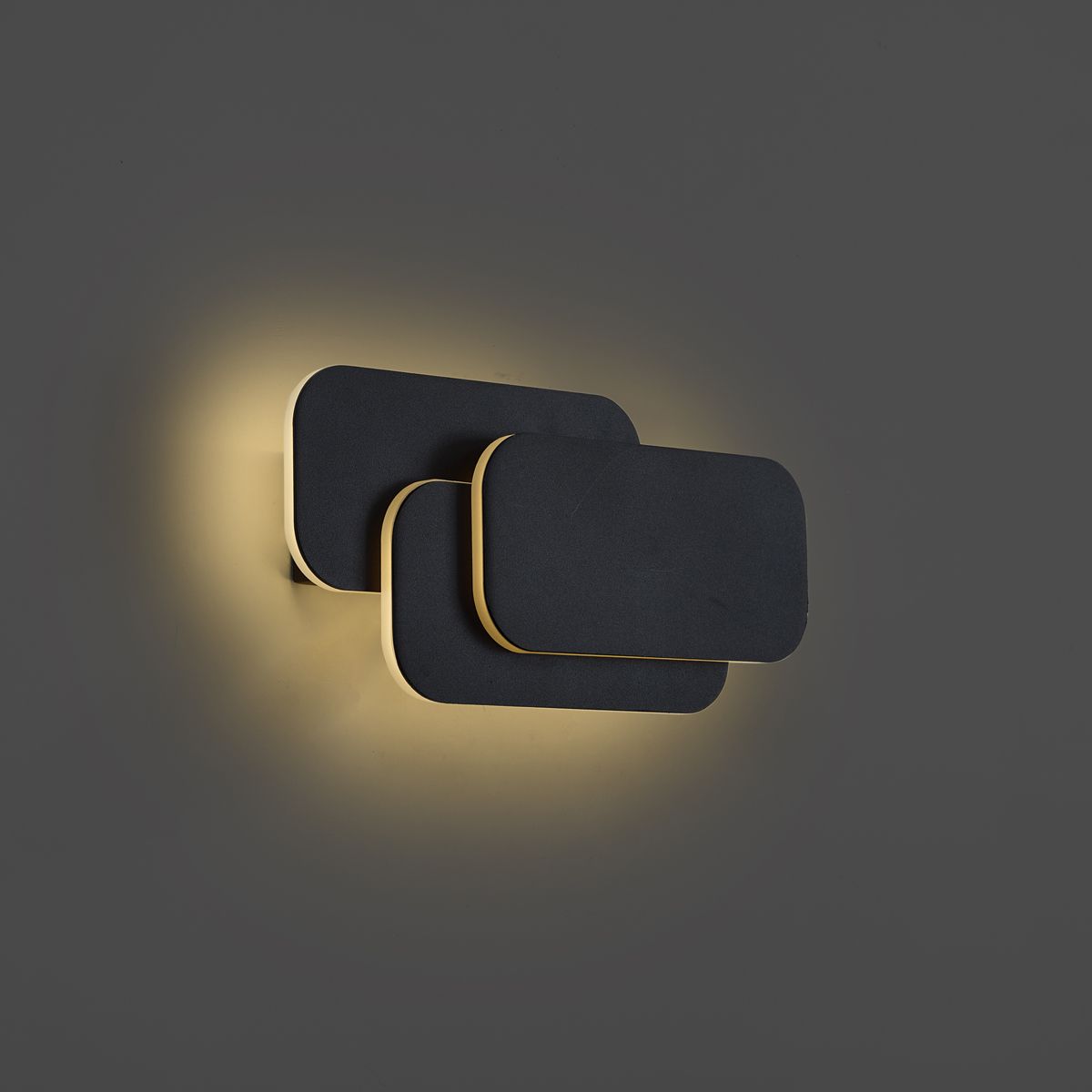 Moderne wandlamp zwart incl. LED 3 staps dimbaar - Dias