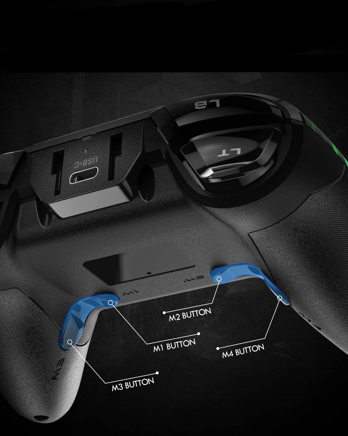 Kabelloser 2.4GHz Wireless Game Controller für Sony PlayStation PS3 / PC / Android (ESM-9110) - Bunt