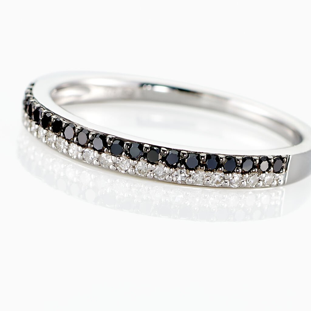 Bague Maissara Or Blanc Diamant