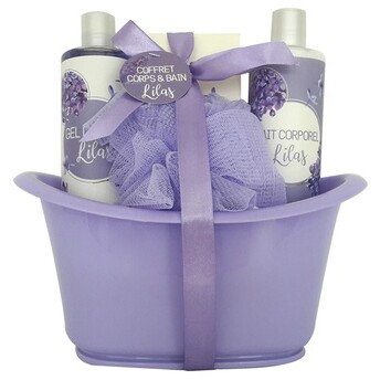 Coffret de bain - Lilas - 4 produits