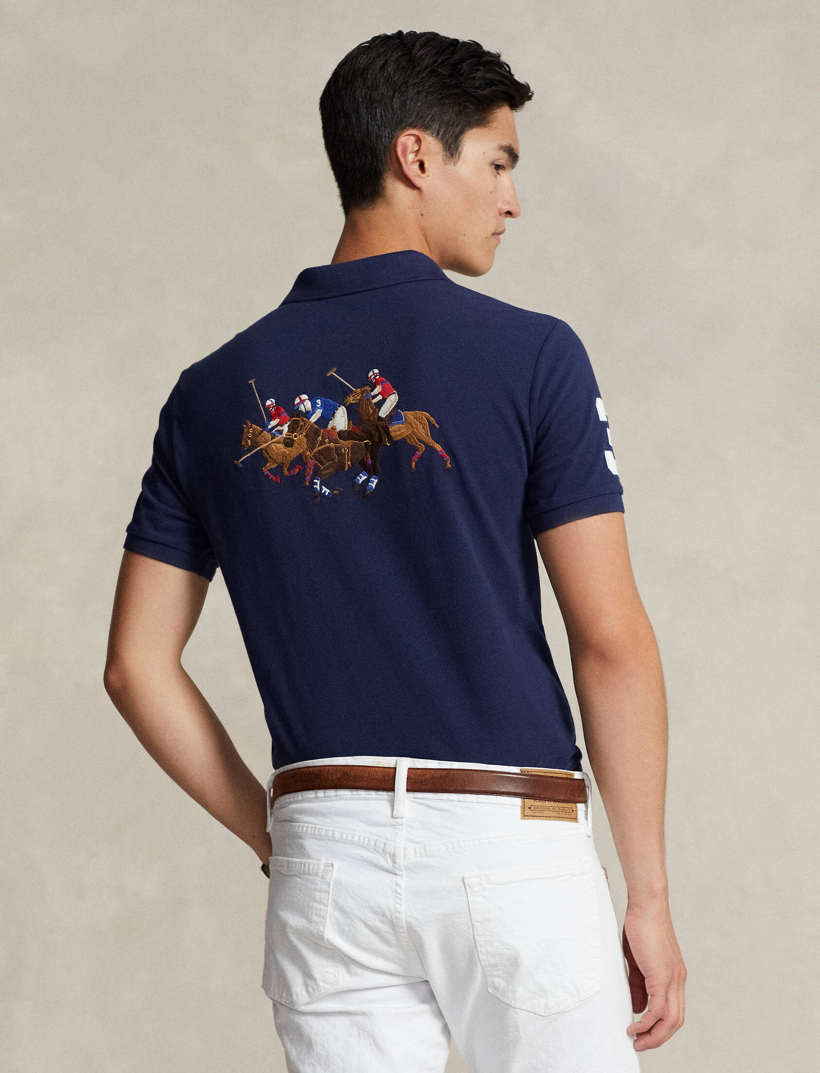 Polo Ralph Lauren| Herren Poloshirt Custom Slim Fit Kurzarm