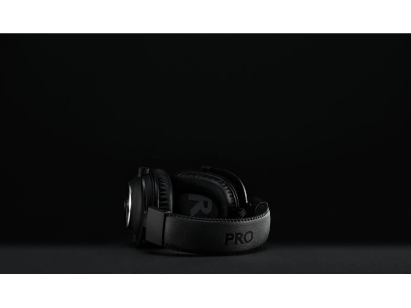 Logitech Headset G PRO X Gaming 7.1 Surround Schwarz Komfortables Over-Ear-Headset mit Surround-Sound