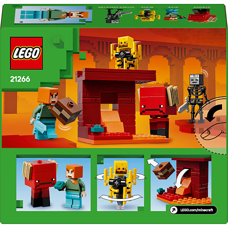 LEGO Minecraft Nether-lavakampen 21266