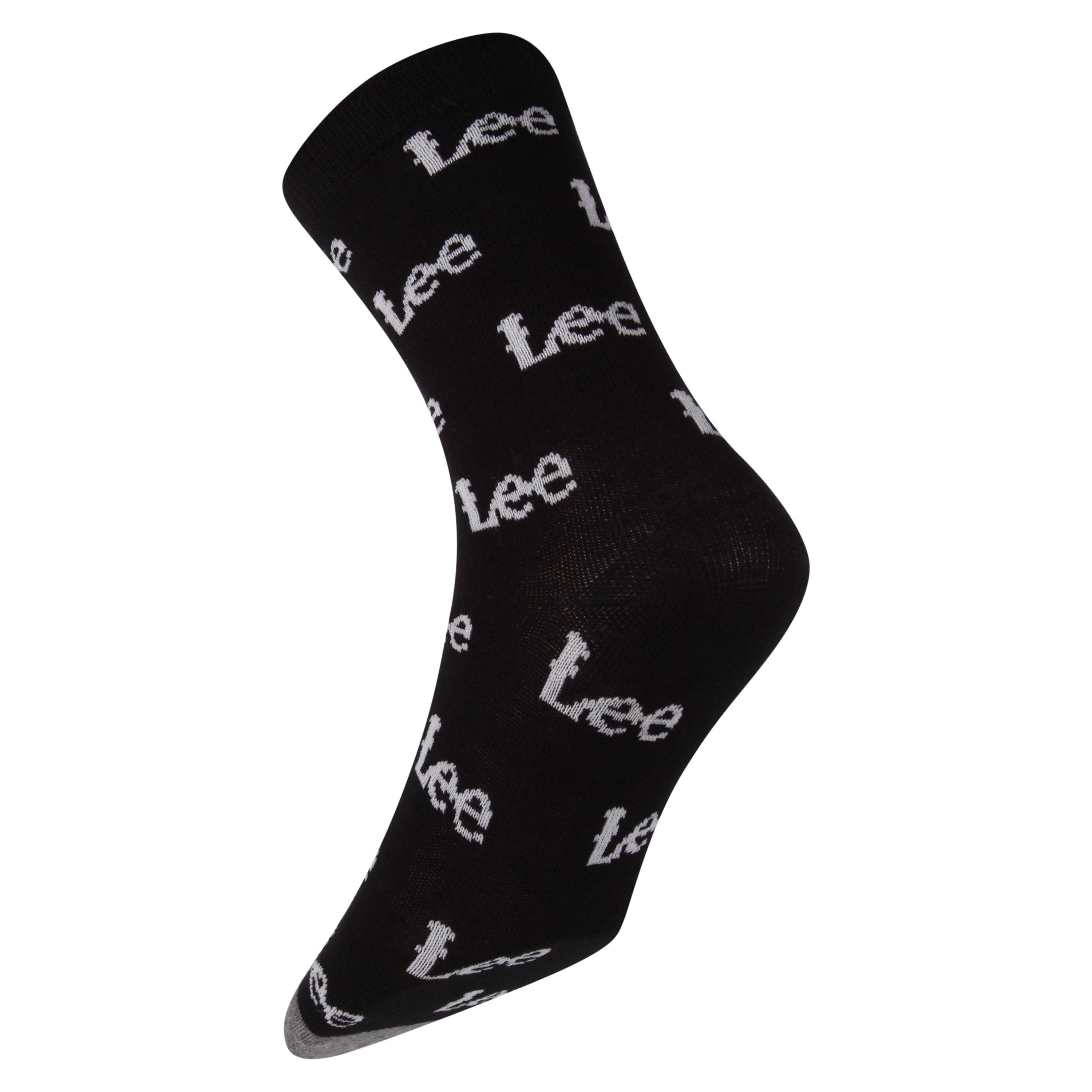 Lee 3 Pack Logo Socks Womens