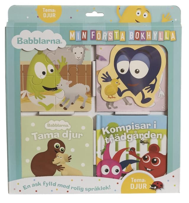 Babblarna- Min første bogreol, Dyr
