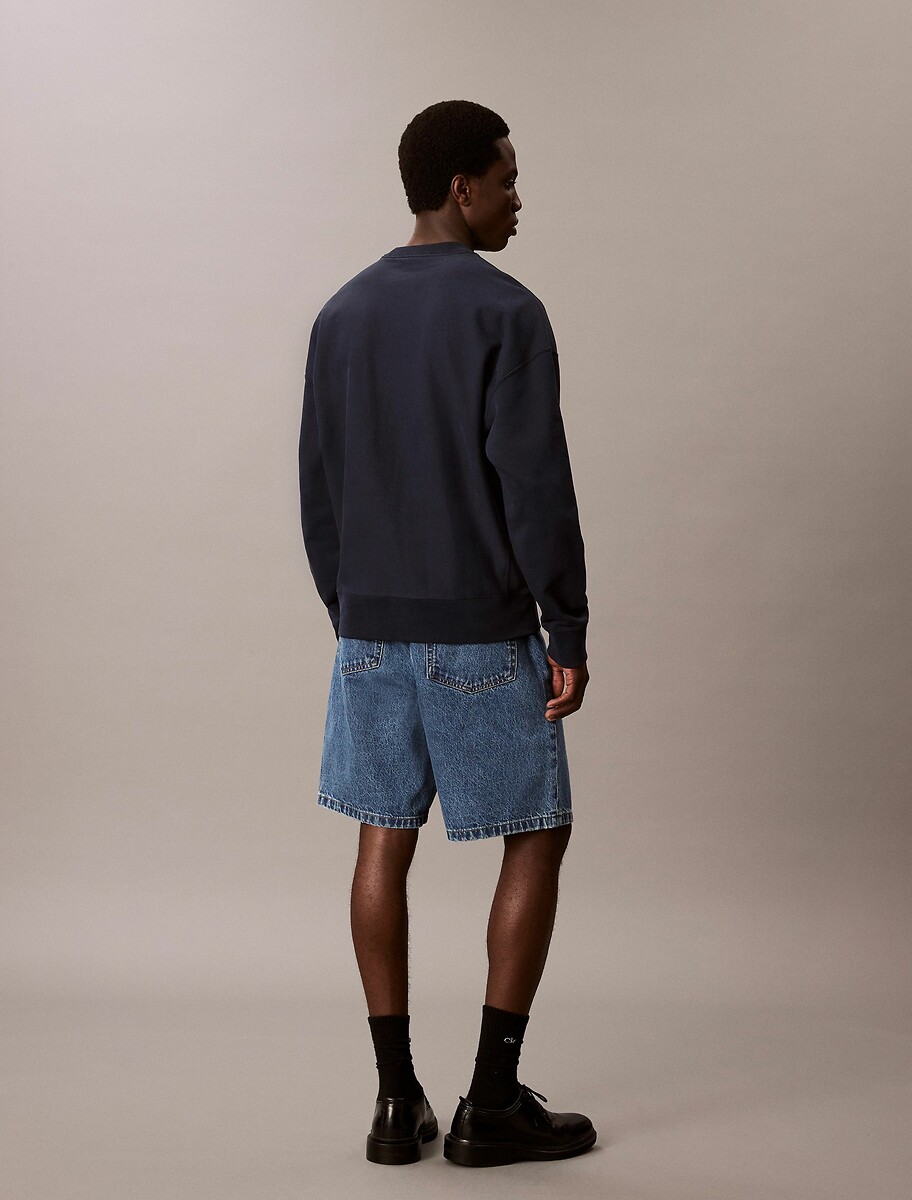 CALVIN KLEIN<br>Suéter de gola redonda
