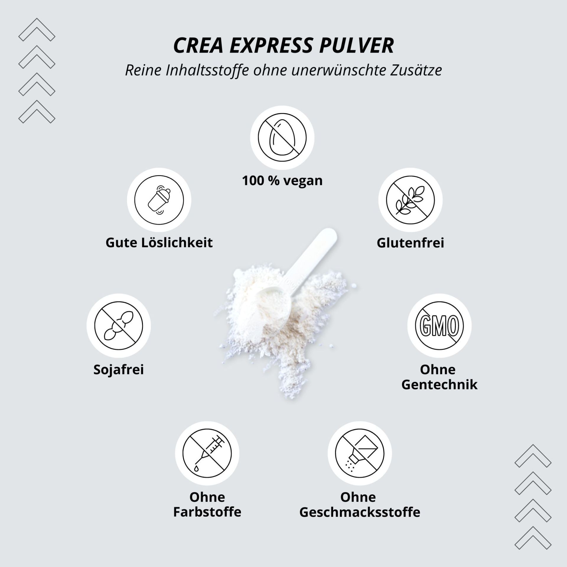 nutri+ Crea Express - Creatin Creapure mit Maltodextrin