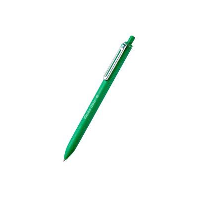 Pentel iZee - Stylo à bille rétractable - vert - 1 mm - pointe large