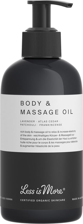 Less Is More Organic Body & Massage Oil Lavender
