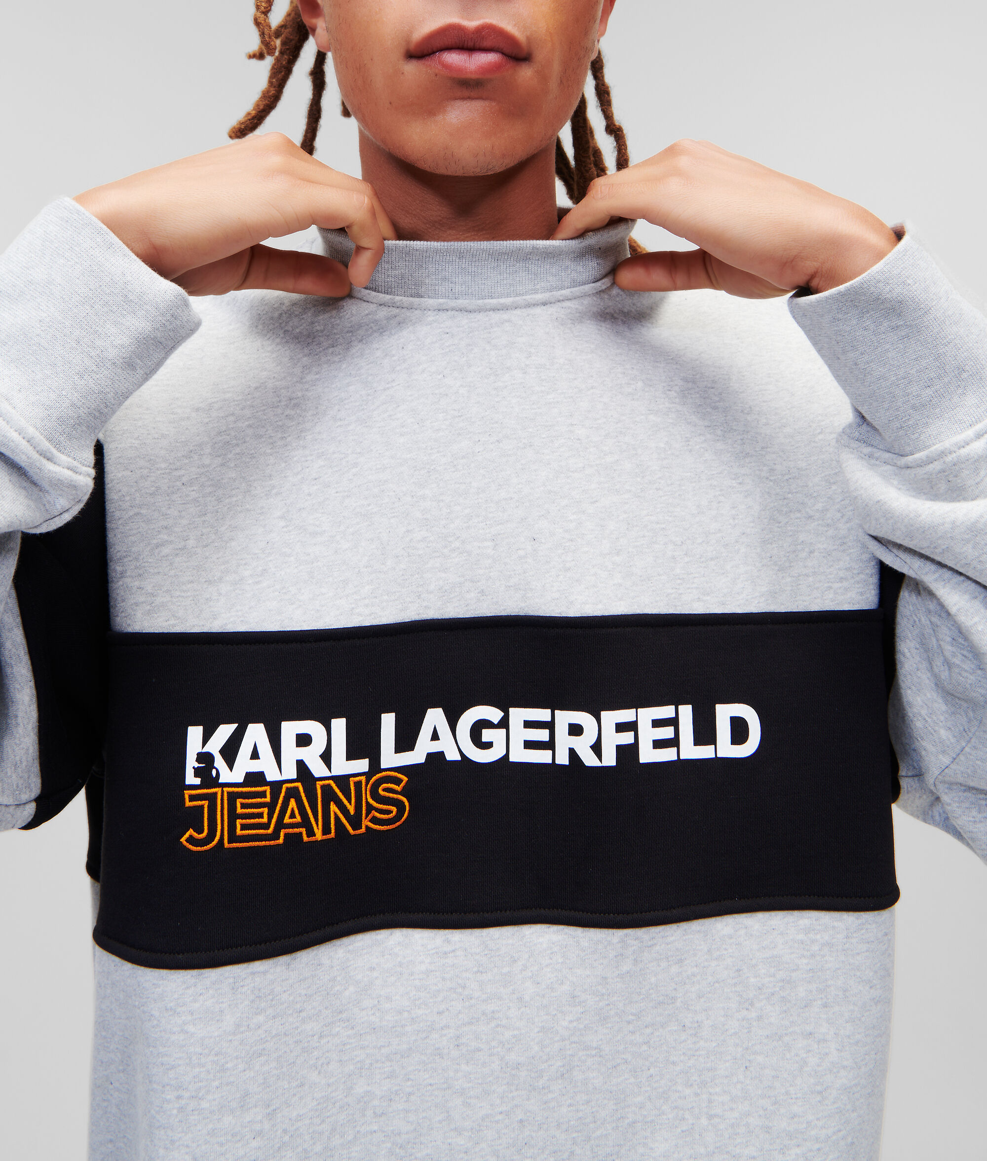 SWEAT-SHIRT UNI À LOGO KLJ