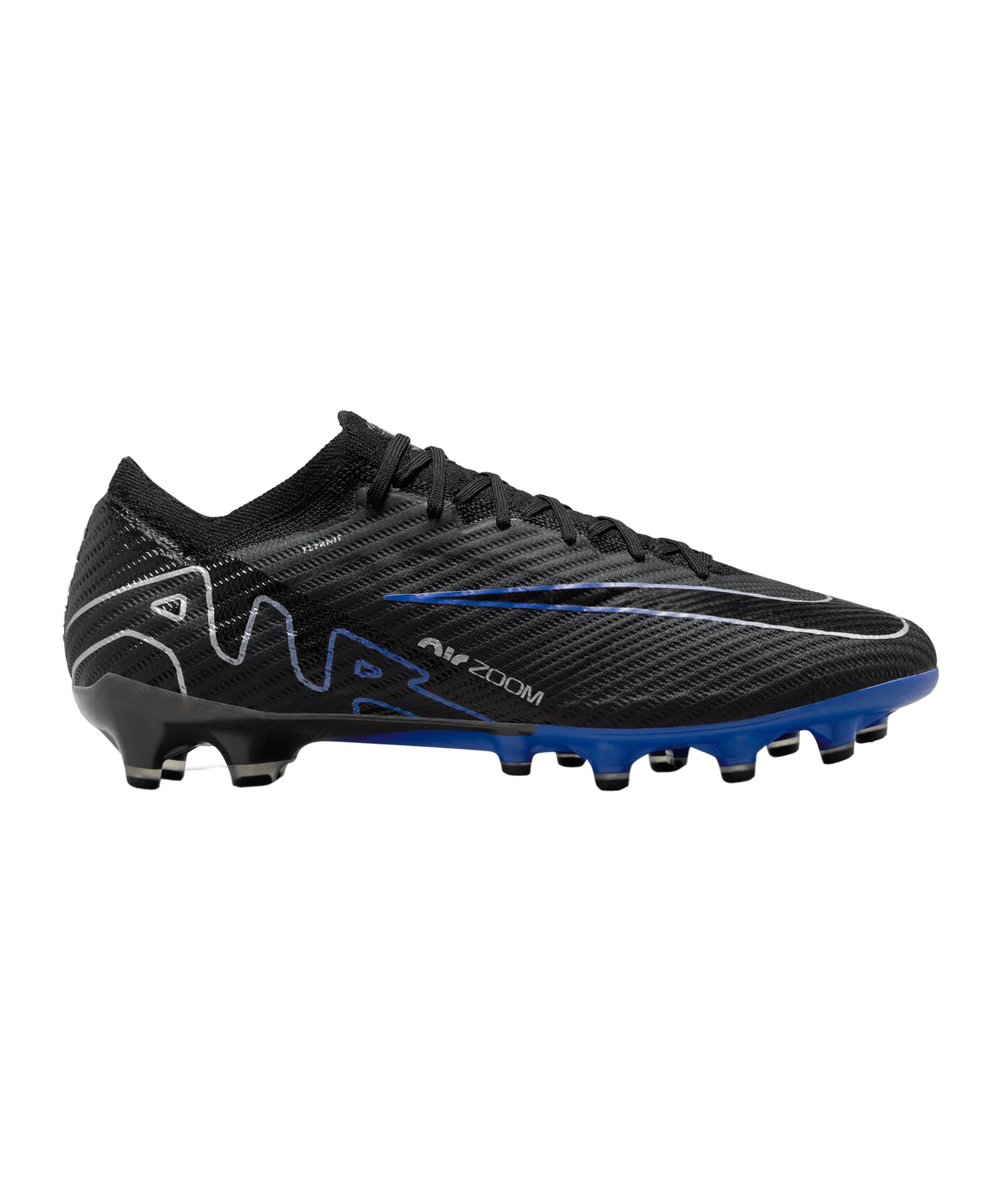 Nike Air Zoom Mercurial Vapor XV Elite AG-Pro Shadow Schwarz Silber Blau F040
