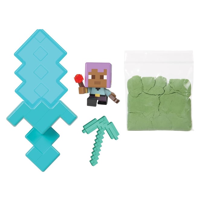 Minecraft - Mini Mode Bergbau Sammelfigur - 1 Stück
