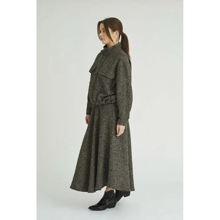 A-VIEW Catie Skirt Brown