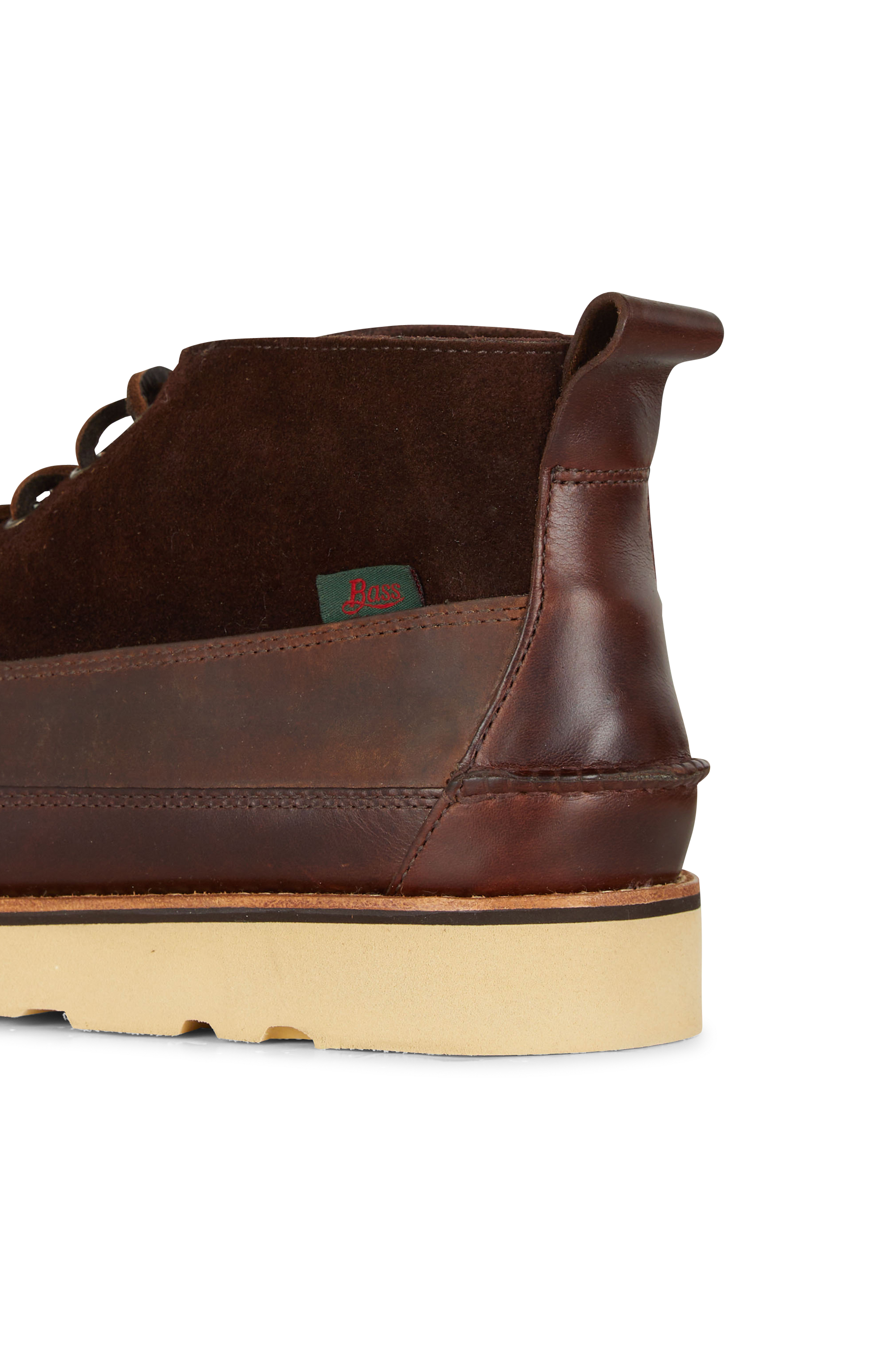 G.H. BASS & CO. Bottes CAMP MOC III RANGER  Marron