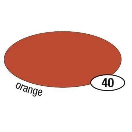 Folia Bastelfilz orange, 20 x 30cm, 10 Blatt