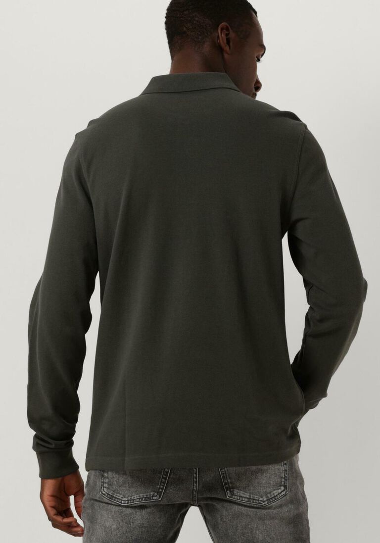 FRED PERRY olijf fred perry polo long sleeve plain fred perry shirt