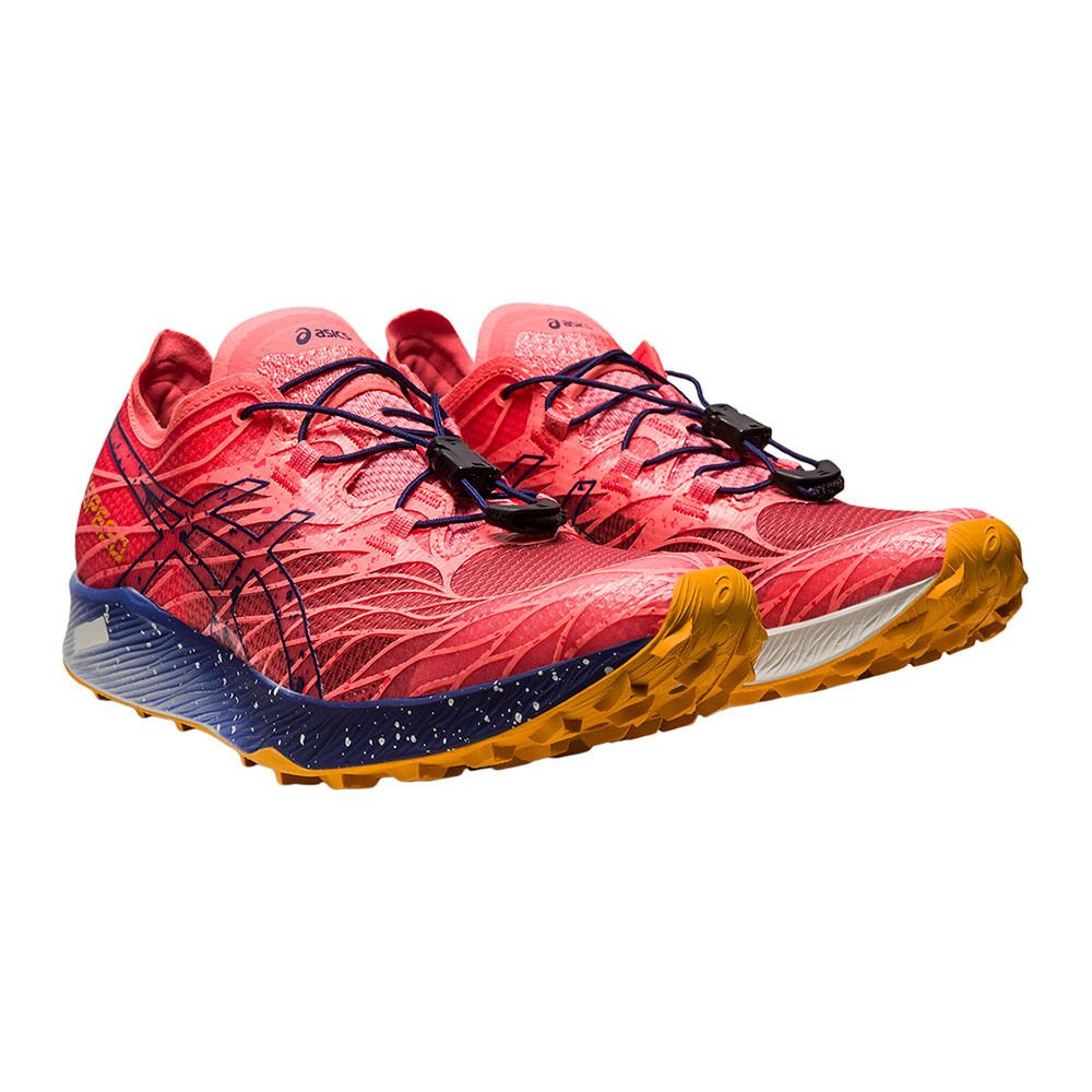 Asics FUJISPEED™ - Chaussures trail Femme papaya/indigo blue