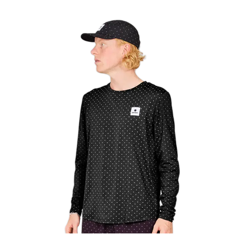 reflective polka pace ls herre 634 mmrls02 1018 black aop