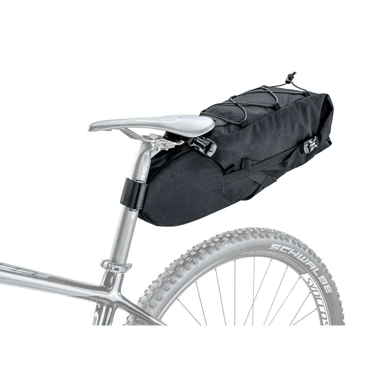 Topeak BackLoader 6L Zadeltas Zwart