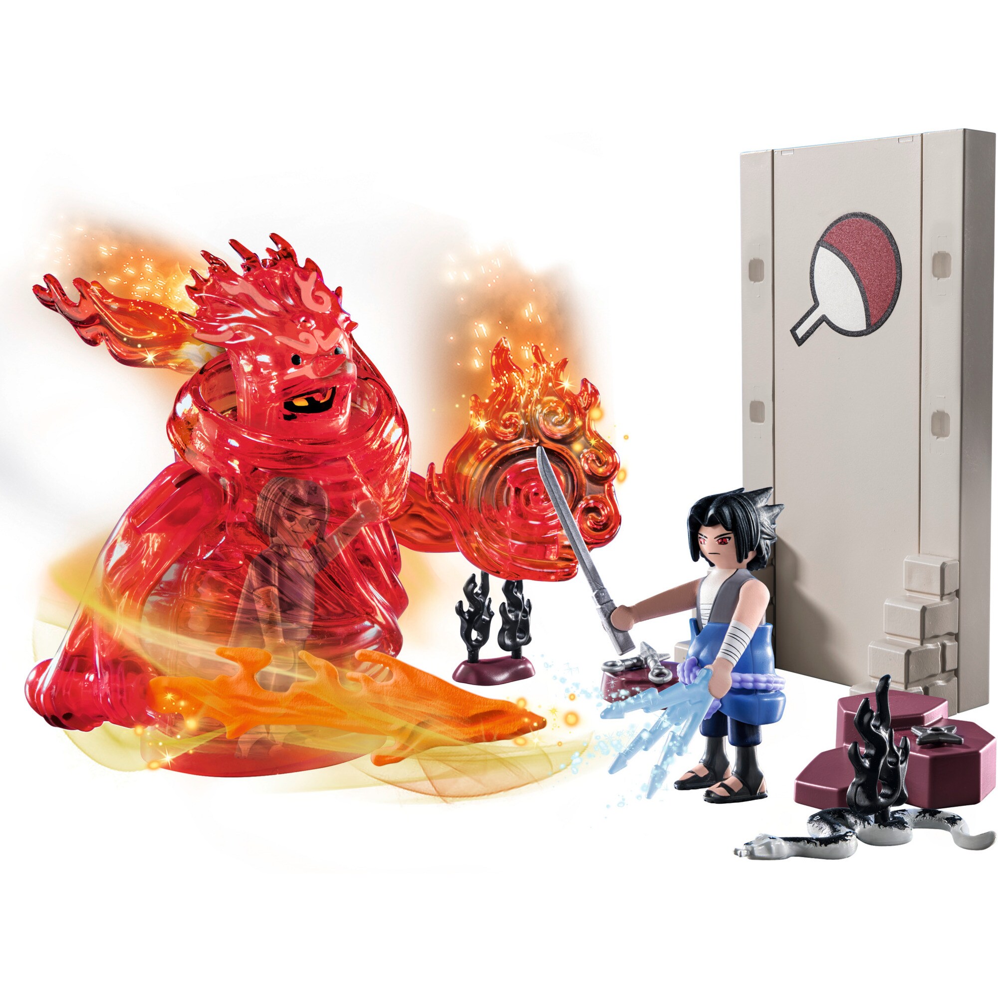 PLAYMOBIL Konstruktionsspielzeug Naruto Shippuden - Sasuke vs. Itachi