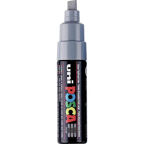Posca PC8K vandbaseret tusch - grå