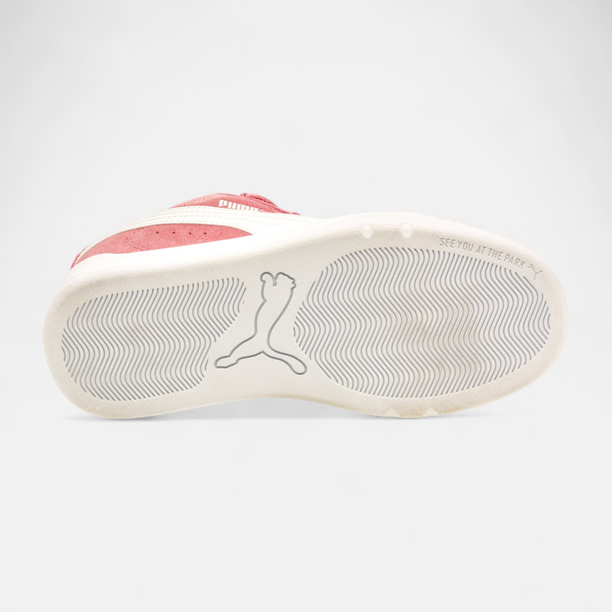 Sneakers Fille en cuir rose