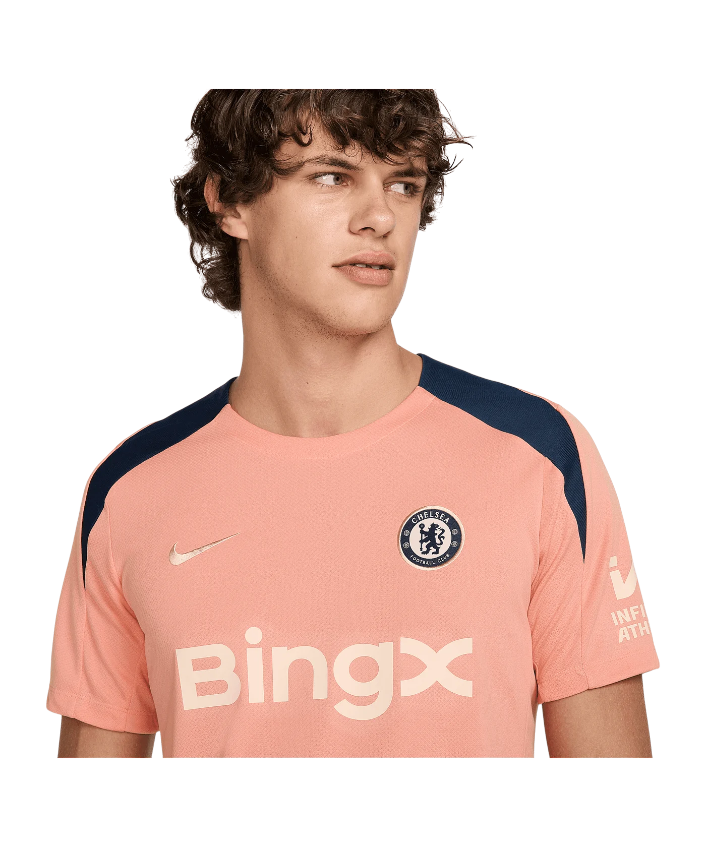 Nike FC Chelsea London Strike Trainingshirt Orange F845