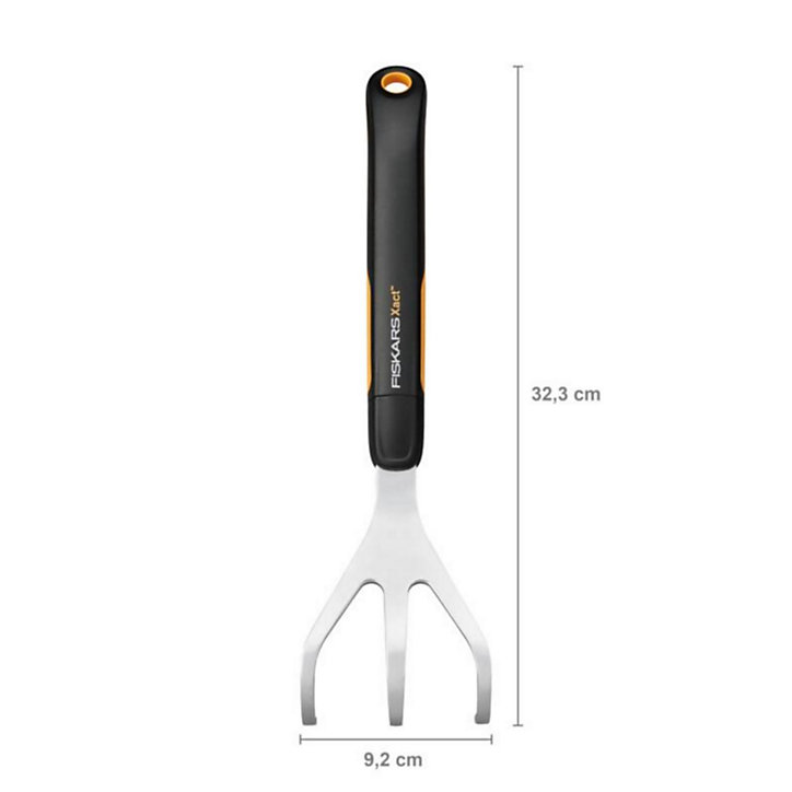 Griffe de jardin Xact Fiskars en acier inoxydable