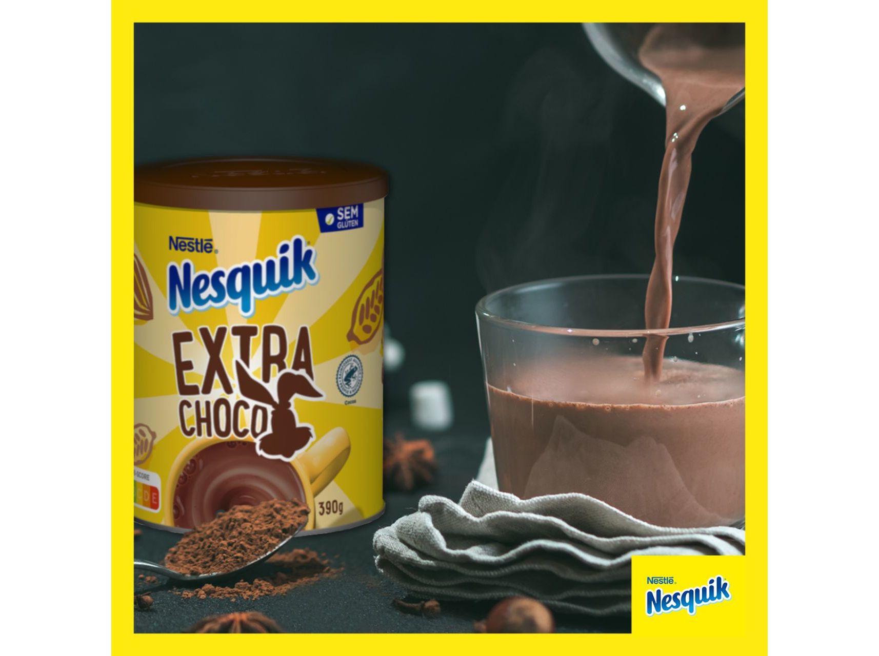 ACHOCOLATADO NESQUIK EXTRA CHOCOLATE 390G
