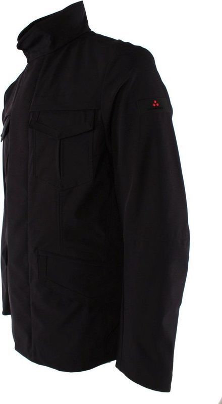 Peuterey - Trenchcoat - Heren - Waterafstotend - Effen Kleur - Opstaande Kraag