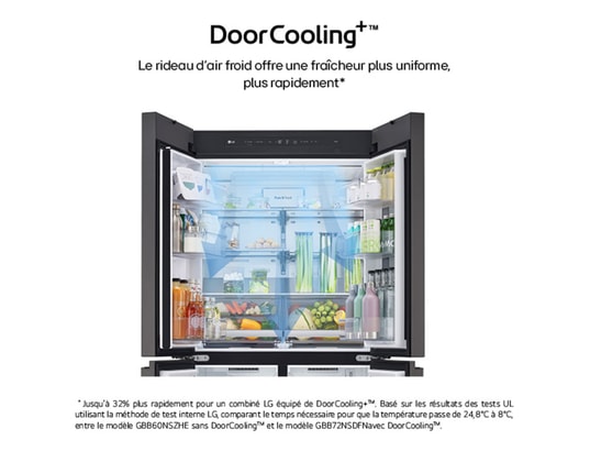 LG - Réfrigérateur américain GMZ765SBHJ