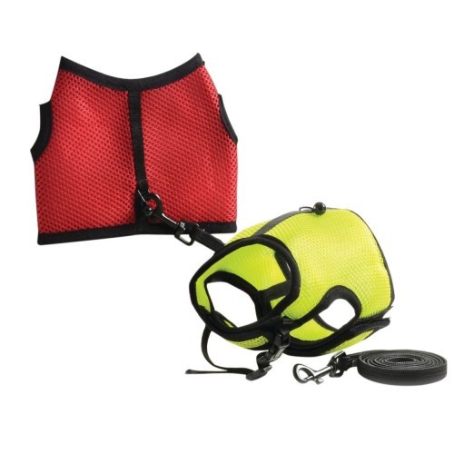 Colete Walk N Vest N Leash com guia, várias cores