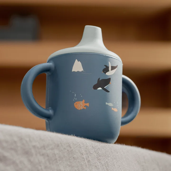 LIEWOOD - Neil Silikon Trinklerntasse, sandy