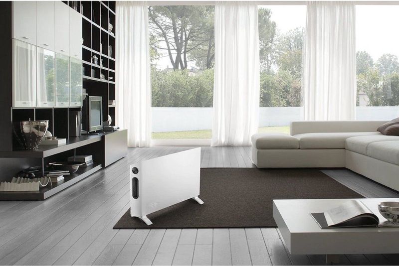 Convector HSX4320E - Verwarming - Wit - 2000 W - Digitale Thermostaat